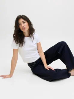 Fuji Barrel Jeans, Dark Blue Denim, W29/L32