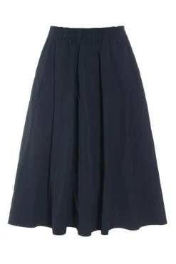 Fukkura Poplin Nederdel, Dark Midnight, XS