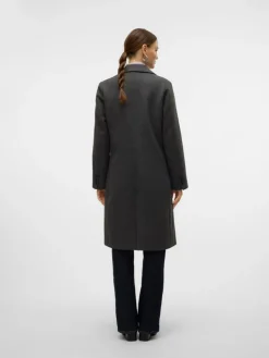 Furtonesara Lang Frakke, Dark Grey Melange, XL