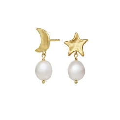 Gabrielle Øreringe, Gold Plated