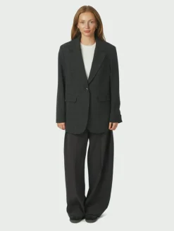 Gaby Check Blazer, Antracit, 36