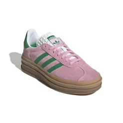 Gazelle Bold Sneakers, True Pink/Green/White, 36 2/3