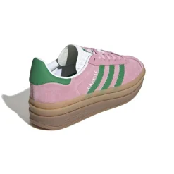 Gazelle Bold Sneakers, True Pink/Green/White, 36 2/3