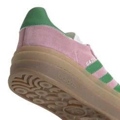 Gazelle Bold Sneakers, True Pink/Green/White, 36 2/3