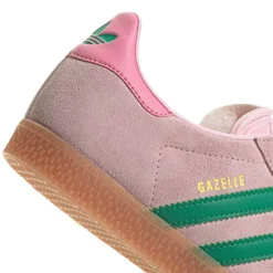 Gazelle Sneakers, Clear Pink/Court Green/Bliss Pink, 36 2/3