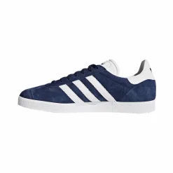 Gazelle Sneakers, Collegiate Navy/White/Gold Metallic, 43 1/3