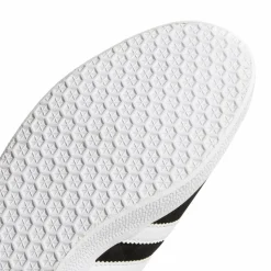 Gazelle Sneakers, Core Black/White/Gold Metallic, 40 2/3