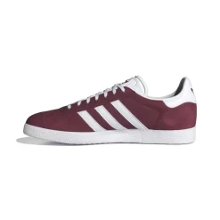 Gazelle Sneakers,Collegiate Burgundy/White/Gold Metallic, 44 2/3