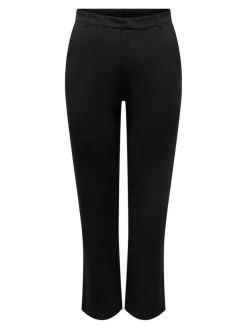 Geggo Straight Bukser, Black, L/L30