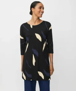 Gertine Jersey Tunika, Navy Blazer, L