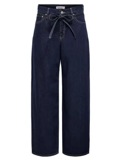 Gianna Straight Jeans, Dark Blue Denim, W30/L32