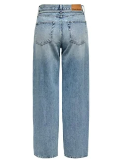 Gianna Straight Jeans, Light Blue Denim, W27/L32