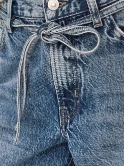 Gianna Straight Jeans, Light Blue Denim, W27/L32