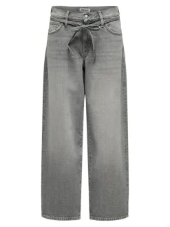 Gianna Straight Jeans, Medium Grey Denim, W31/L32