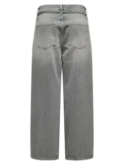 Gianna Straight Jeans, Medium Grey Denim, W31/L32