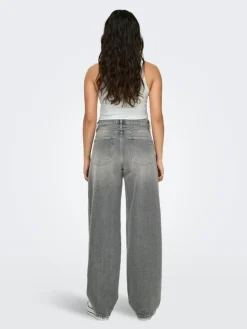 Gianna Straight Jeans, Medium Grey Denim, W31/L32