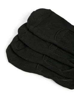 Gilly 4-pak Strømper, Black, 39/41