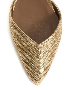 Givia 40 Højhælede Sko, Gold, 39