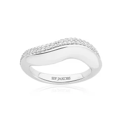 Glorenza Ring, Silver, 56