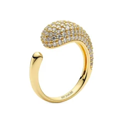 Goccia Piccolo Ring, Gold Plated, 52