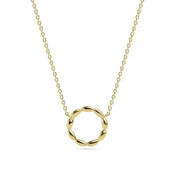 Gocciolina Creolo Halskæde, Gold Plated, 45 cm