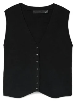 Gold Vest, Black, XL