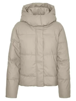 Gretakylie Kort Jakke, Oatmeal, XL