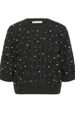 GZtaiba Striktrøje, Dark Grey Melange, M