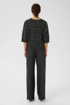 GZtaiba Striktrøje, Dark Grey Melange, M