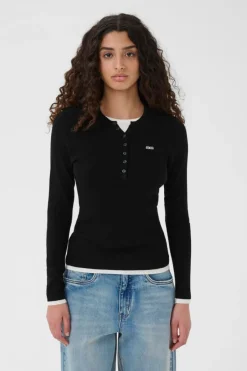 GZtrisha Bluse, Black, M