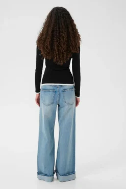 GZtrisha Bluse, Black, M