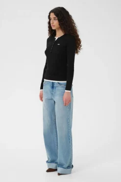 GZtrisha Bluse, Black, M