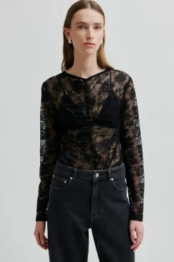 Halliot Denim Jeans, Black Denim, M