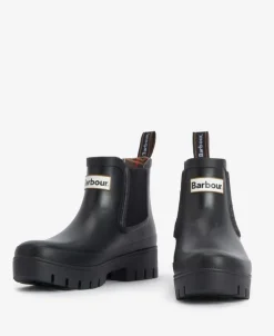 Halton Ankle Wellingtons Gummistøvler, Black, 39