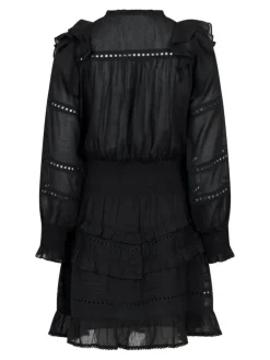 Harmoni S Voile Kjole, Black, 40