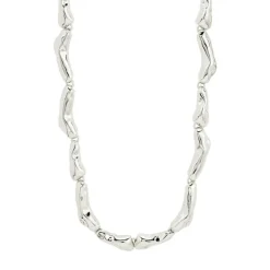 Harrison Halskæde, Silver Plated, 38+12 cm