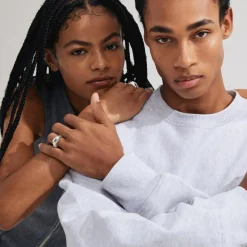 Harrison 2-pak Ringe, Silver Plated