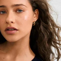 Harrison Øreringe, Gold Plated