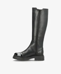 Hasta La Vista P Støvler, Black Leather Patent, 39