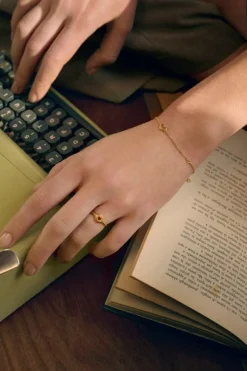 Hayali Ring, Gold Plated, 53