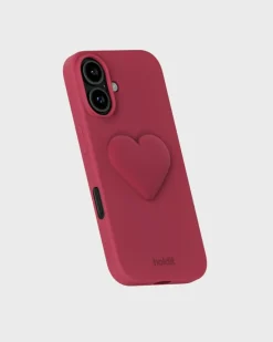 Heart Silicone Sticker, Red Velvet