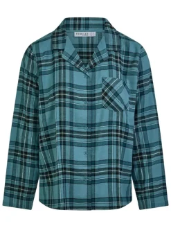 Heat Natskjorte, Dark Blue, 42