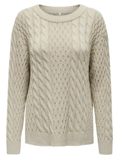 Helena Striktrøje, Feather Gray, L