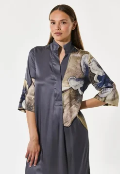 HelgaDEA Kjole, Belladonna Steel, XXL