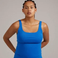 Heli Crystal Hoops, Silver Plated