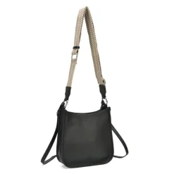 Hello I'm Vegan Gunn Skuldertaske, Black