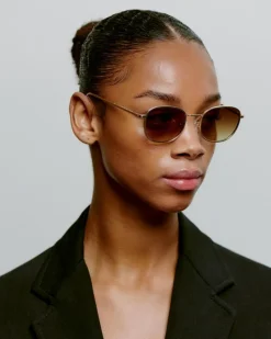 Hello Solbriller, Matte Gold