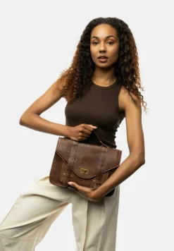 Henna Big Crossbody Taske, Woodsmoke