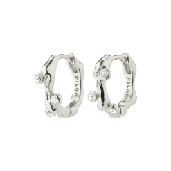 Hermione Recycled Øreringe, Silver Plated