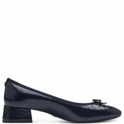 Højhælede Ballerinasko, Navy, 41